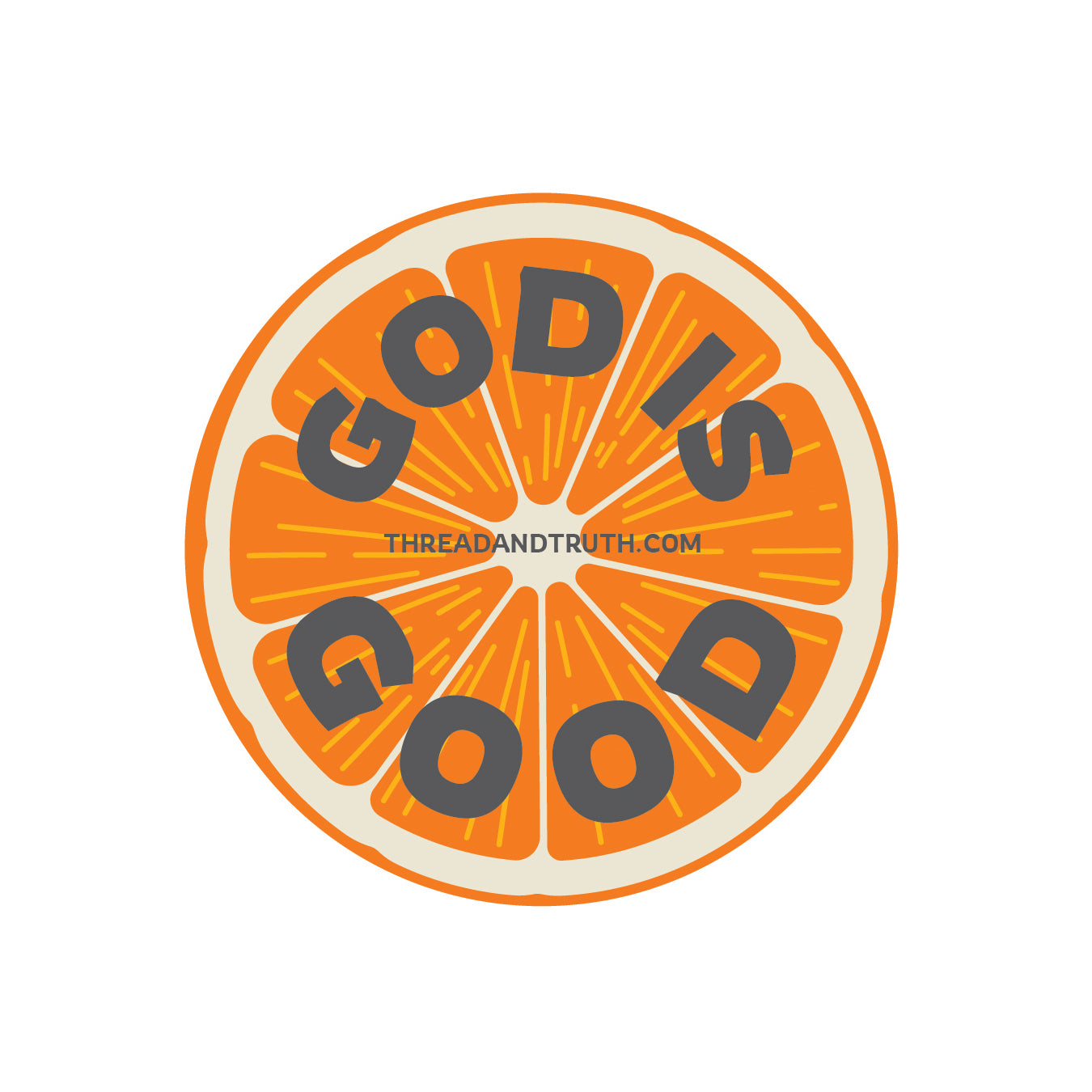 God Is Good Sticker