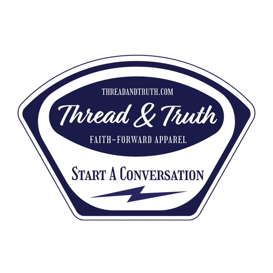 Thread & Truth Sticker